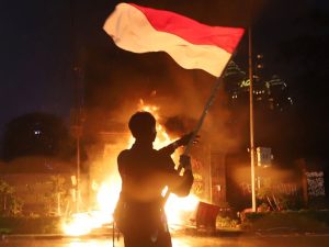 Demo Mahasiswa Ricuh Di Depan Polda Metro Jaya 20250829